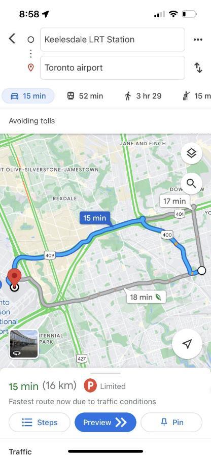 Hotel 2B With Parking, 10Km To Toronto Downtown Esterno foto
